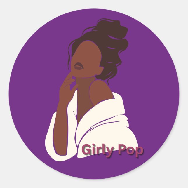 Girly pop stickers (Front)