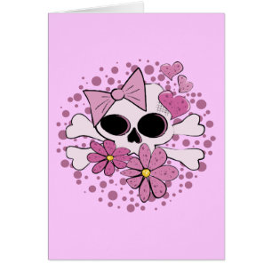 Girly Punk Skull