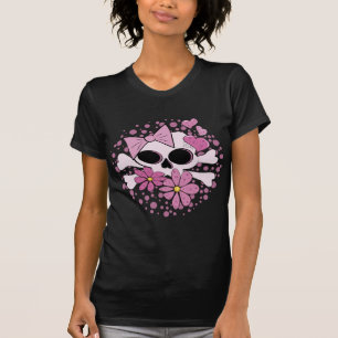 Girly Punk Skull T-Shirt