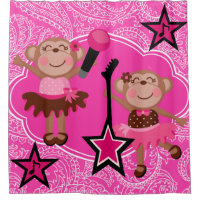 Girly Rock Star Monkeys