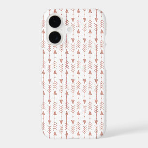 Girly Rose Gold Foil Look Boho Tribal Arrows