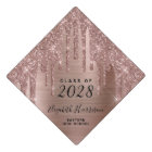 Girly Rose Gold Glitter Personalised