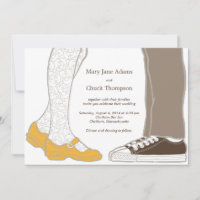 Girly Shoes & Sneakers Illustrated Wedding