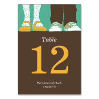 Girly Shoes & Sneakers Illustrated Wedding (Mint)