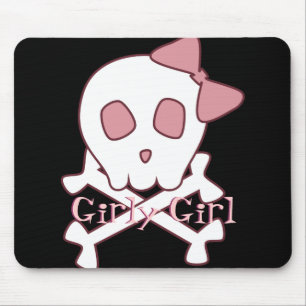 Girly Skull Mousepad