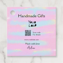 Girly small business handmade gifts made love QR