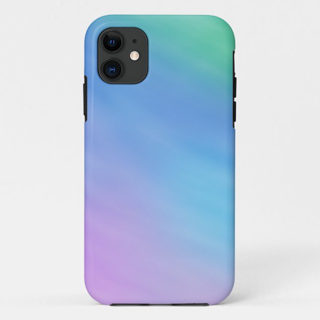 Girly Soft Rainbow Sky Case-Mate iPhone Case (Back)