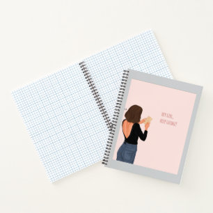 Girly Spiral Notebook