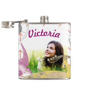 Girly Steam Punk Flasks