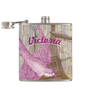 Girly Steam Punk Flasks