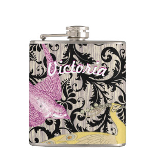 Girly Steam Punk Flasks