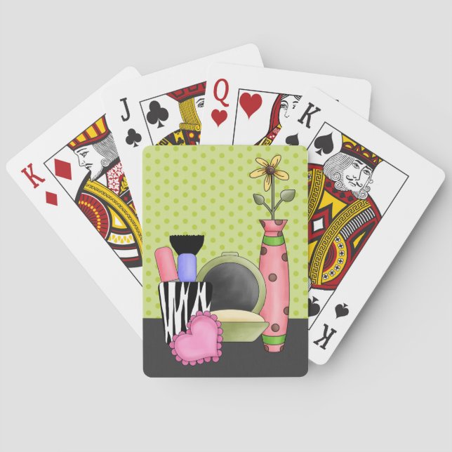 Girly Stuff Playing Cards (Back)