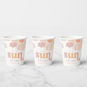Girly Sunshine Party Cups
