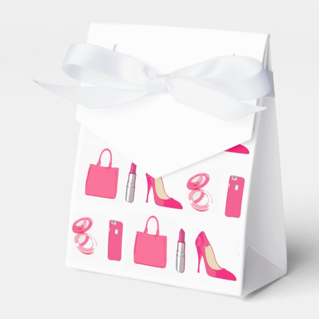 Girly things favour box (Front Side)