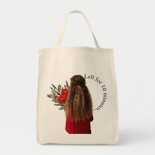 girly tote bag (Front)