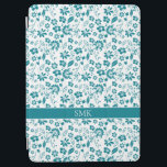 Girly Turquoise Teal Tropical Flowers Monogram iPad Air Cover<br><div class="desc">Girly Turquoise Teal Tropical Flowers Monogram iPad Cover with space for your name or monogram. Easy to customise with text,  fonts,  and colours. Created by Zazzle pro designer BK Thompson exclusively for Cedar and String; please contact us if you need assistance with the design.</div>