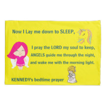 Girly Unicorn Pony Bedtime Prayer Personalised
