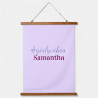 Girlyvibes hashtag light purple pink female vibes