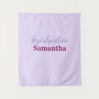 Girlyvibes hashtag light purple pink female vibes