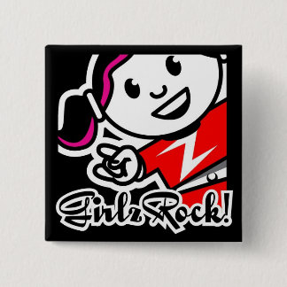 GirlzRock! Button