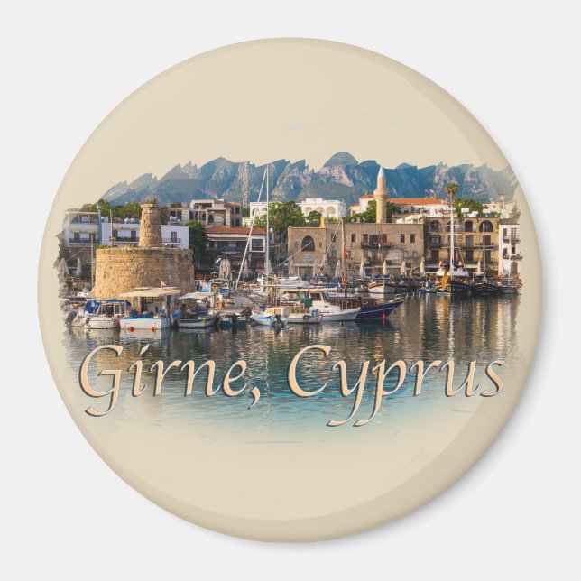 Girne, Cyprus Magnet (Front)