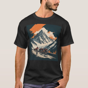 Giro D' Italia Retro Passo Dello Stelvio Cycling T-Shirt