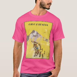Giro D Italia  Vintage Bike Racing Through The Alp T-Shirt