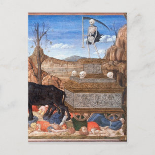 Girolamo da Cremona - The Triumphs of Petrarch Postcard