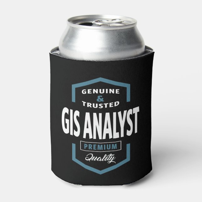 Gis Analyst | Gift Ideas Can Cooler (Can Front)