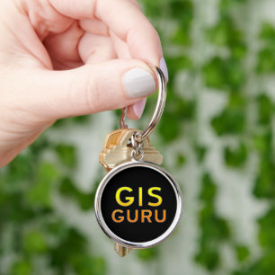 GIS Guru Keychain