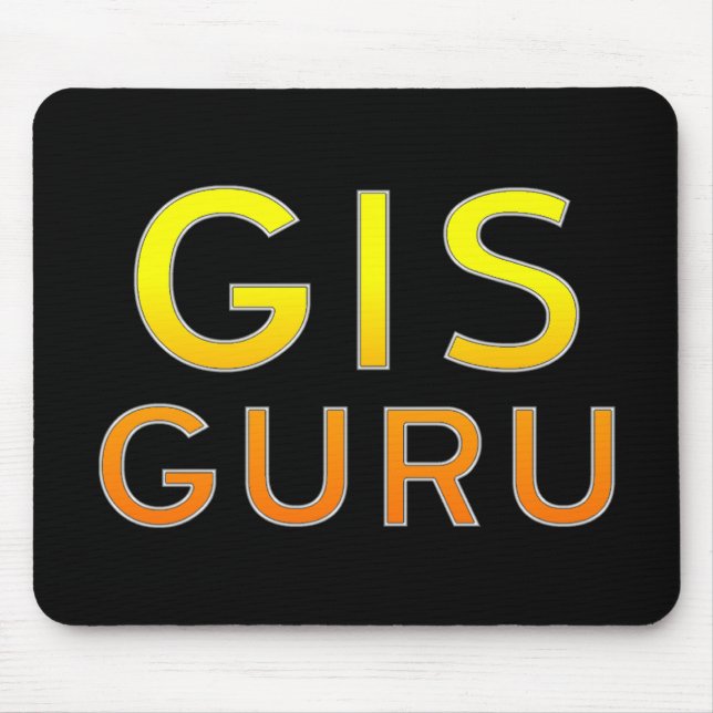 GIS Guru Mousepad (Front)