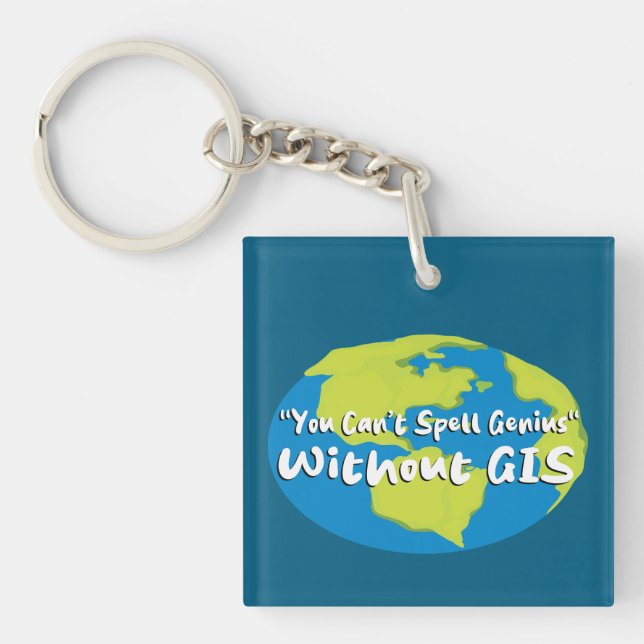 GIS/Surveyor Keychains (Front)