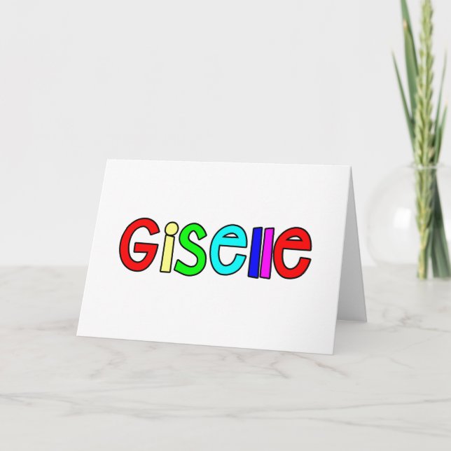 Giselle Card (Front)