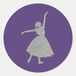 Giselle Classic Round Sticker