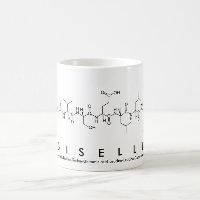 Giselle peptide name mug (Center)