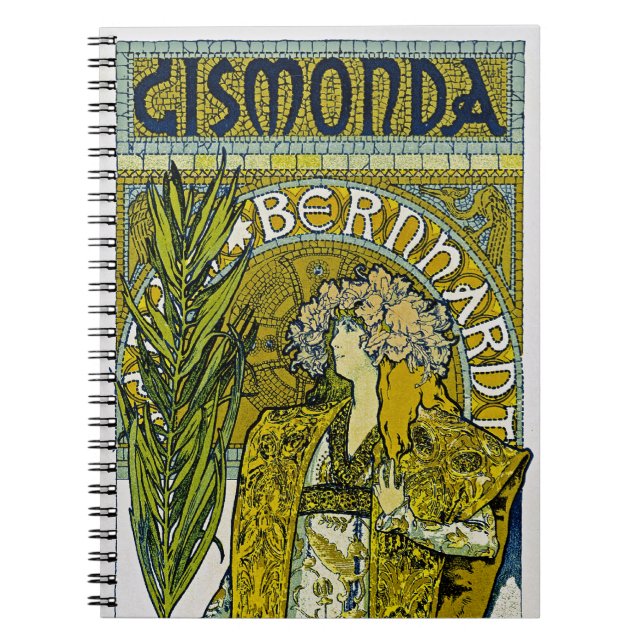 Gismonda Spiral Notebook (Front)