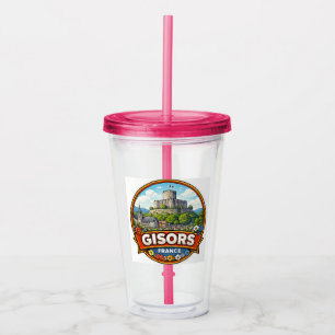 Gisors France Acrylic Tumbler