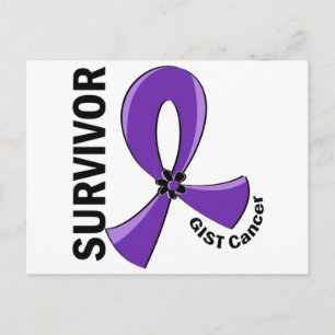 GIST Cancer Survivor 12 Postcard