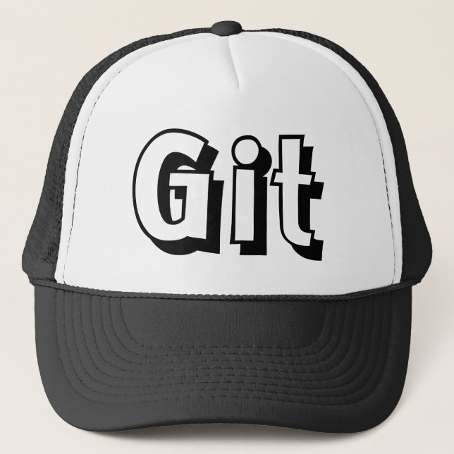 Git Trucker Hat (Front)
