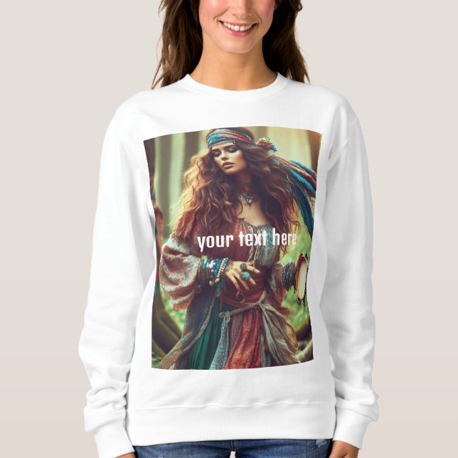 gitana customisable T-Shirt Sweatshirt (Front)
