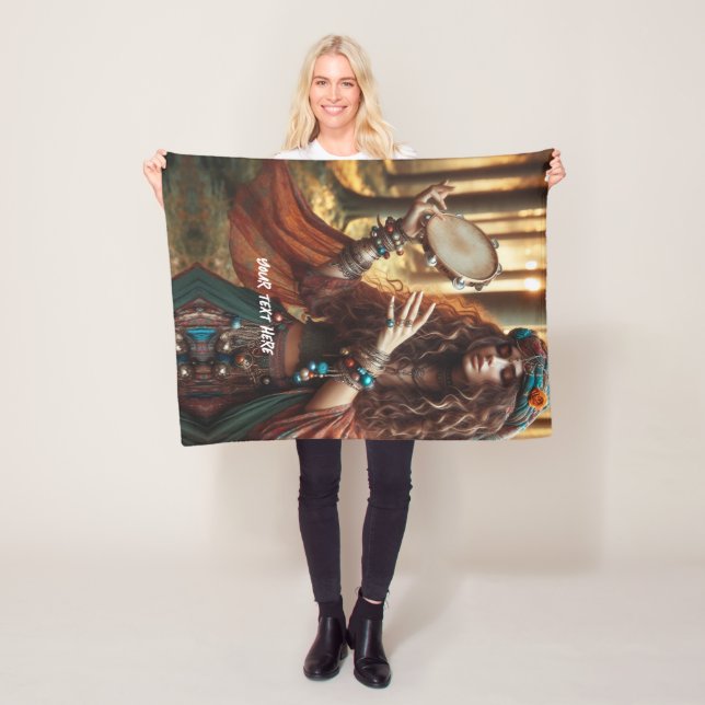 Gitana Fleece Blanket (In Situ)