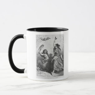 Gitana from Granada dancing the zorongo Mug