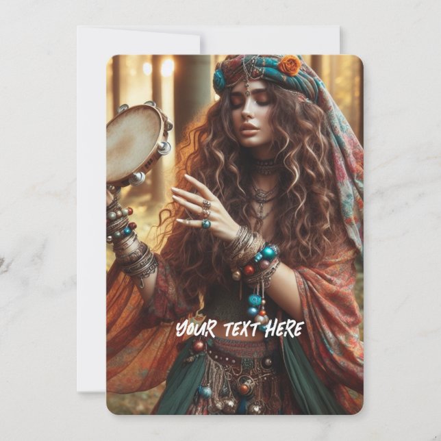 Gitana Holiday Card (Front)