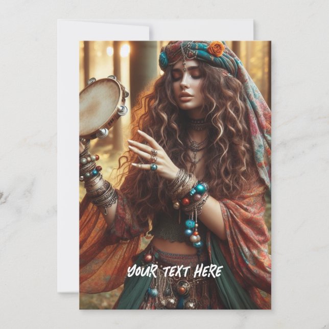 Gitana Invitation (Front)