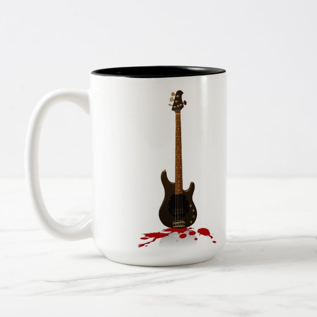 Gitarren-App Two-Tone Coffee Mug (Left)
