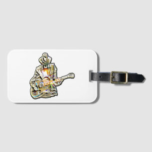 Gitarren Blues Mann - Feel it Luggage Tag