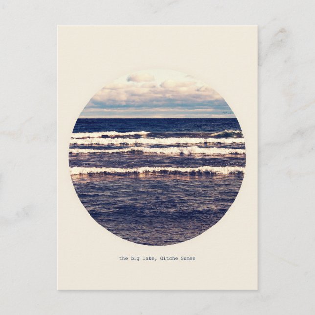 Gitche Gumee Postcard (Front)