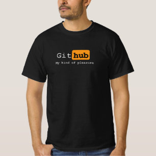 GitHUB, black T-Shirt