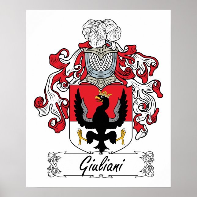 Giuliani Family Crest Poster (Front)