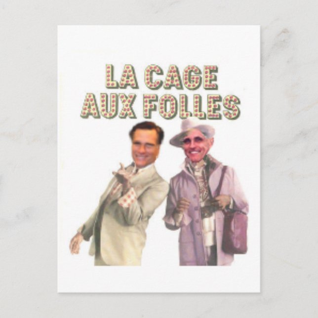 GIULIANI ROMNEY Postcard (Front)
